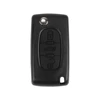 VDIAGTOOL 3 Buttons Remote Key Shell With Trunk Button For Peugeot Car Key Case No Battery Place Without Groove Blade(CE0523) ► Photo 2/5
