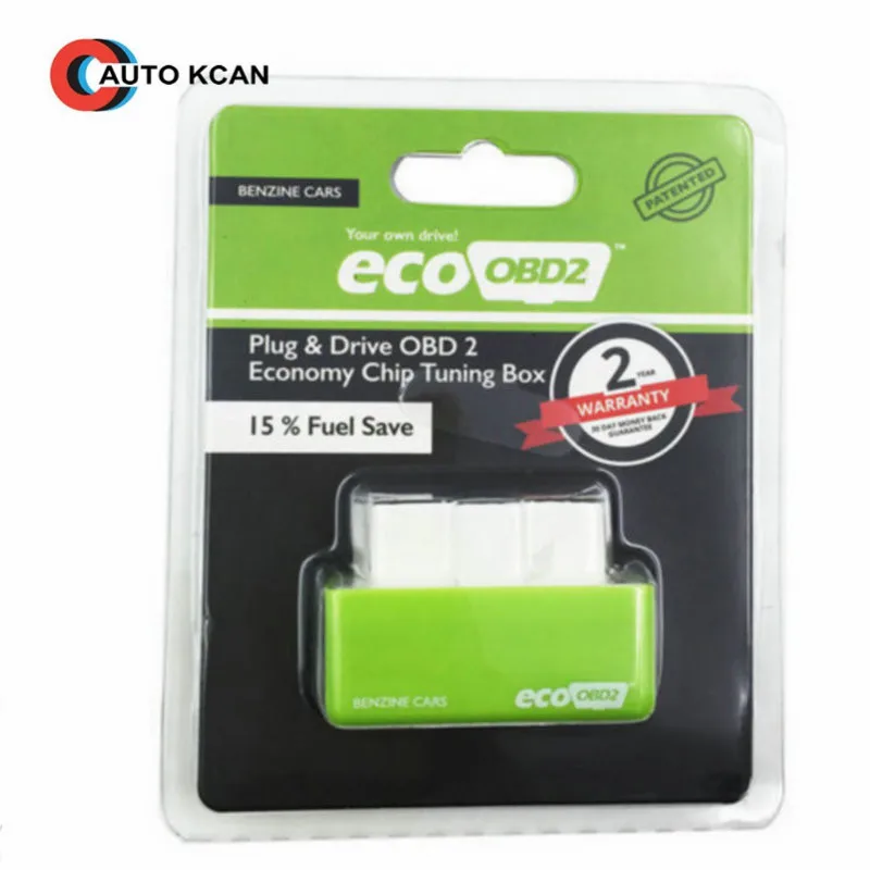 

Plug and Drive OBD2 Economy Chip Tuning Box Lower Fuel Lower Emission ECOOBD2 Benzine