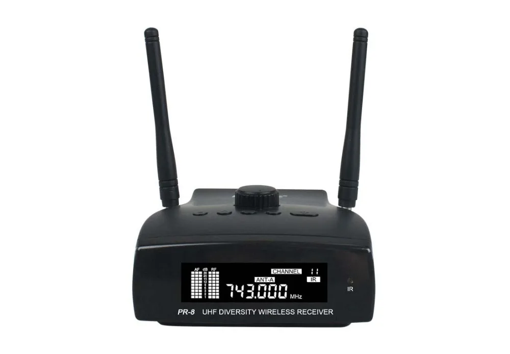Внешний аккумулятор беспроводной микрофон для скрипки UHF музыкального