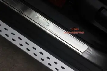 

Door sill scuff plate Guards protector For Nissan Rogue 2014 2015