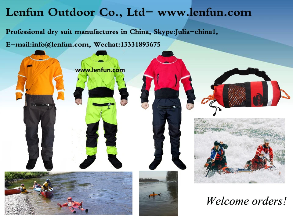 Roupas à Prova Água para Suping Caiaque Drysuit Terno Seco Resgate Imersão Dwaterproof Rafting Vela Pesca Remar Atv & Utv Pilotos 9 Caiaque drysuit terno seco resgate imersão terno