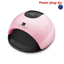 80 Вт УФ-лампа для отверждения ногтей светильник для ногтей сушилка для гель-лака машина для дизайна ногтей пылесборник машина для дизайна ногтей