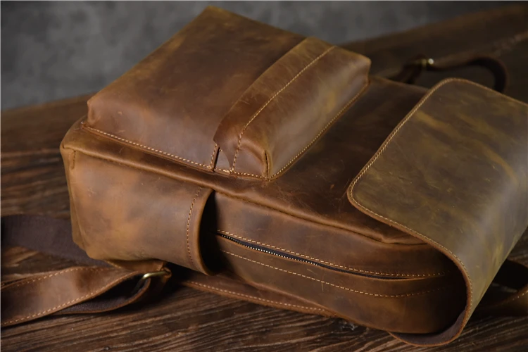 designer leather backpack
