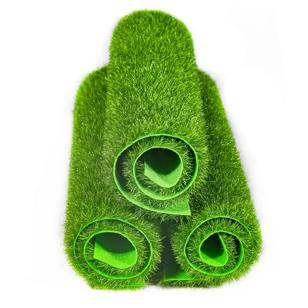 

4pcs 30cm Artificial Grass Mat Green Artificial Lawns Turf Carpets Fake Sod Home Garden Moss For Home Floor Wedding Decoration