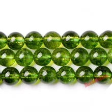 Fctory цена натуральный камень Гладкий оливково-зеленый кварц свободные бусины 1" нить 6 8 10 12 мм выбрать размер для самостоятельного изготовления ювелирных изделий