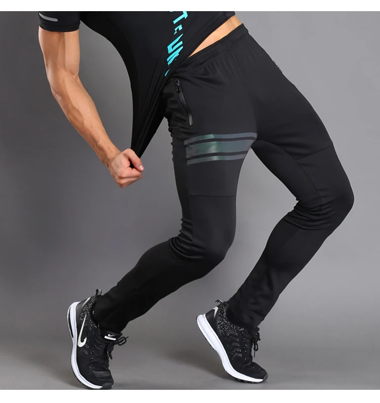 14-Men running Pants training Compress Gym Leggings Men Fitness Workout Summer Sporting Fitness Male Breathable Long Pants (14)