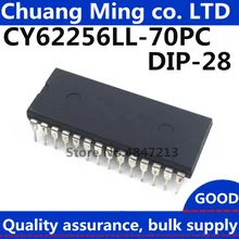 5 штук в упаковке, шт./лот CY62256LL-70PC CY62256NLL-70PXC CY62256LL CY62256 256 K(32 K x 8) Статическая оперативная память DIP28