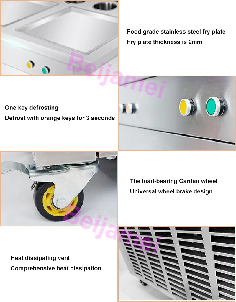 fried ice machine details