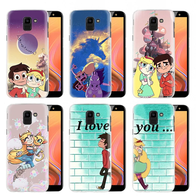 

Hard PC Phone Case Cover for Samsung Galaxy S9 S8 Plus S7 S6 Edge Note 8 9 S5 S4 Mini Star vs the Forces of Evil