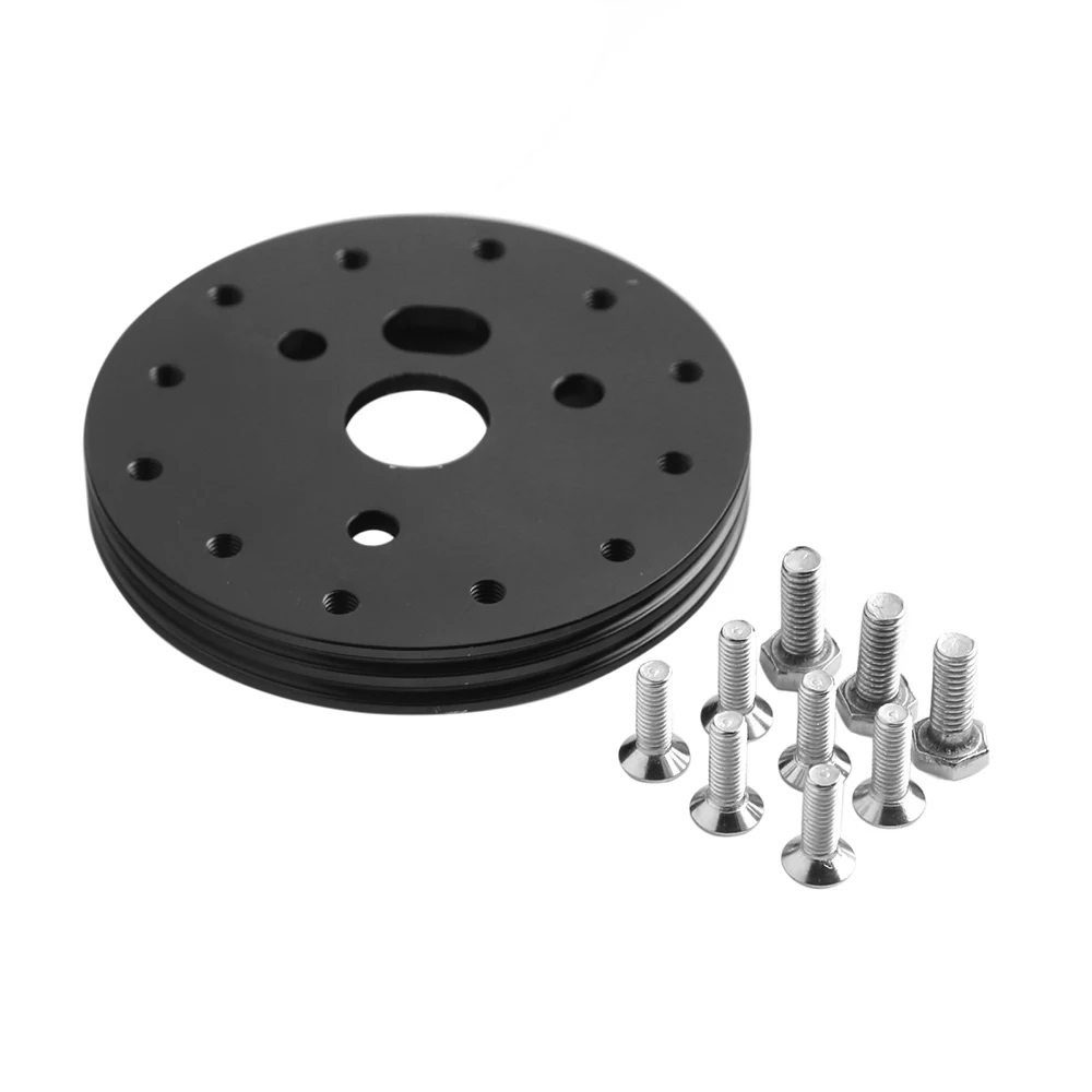 

Car Spacer Hub Car Styling 6 Hole to 3 Holes Steering Wheel Padding Higher Slice Aluminum Alloy Adapter Car Styling Hot Sale
