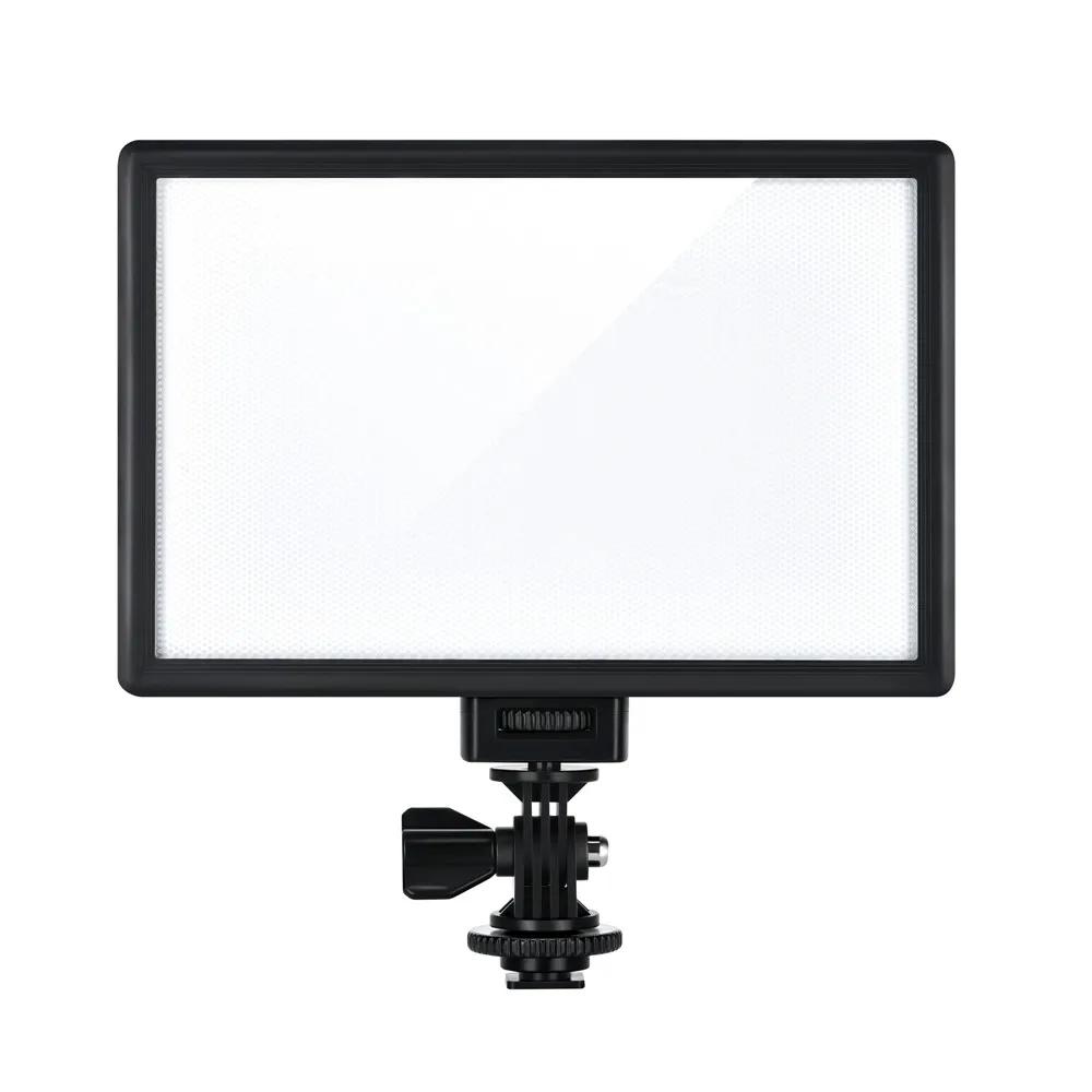  Viltrox L116T Camera Bi-color 3200K-5600K Slim LED video light lamp + AC power Adapter + Battery +  - 32860303708