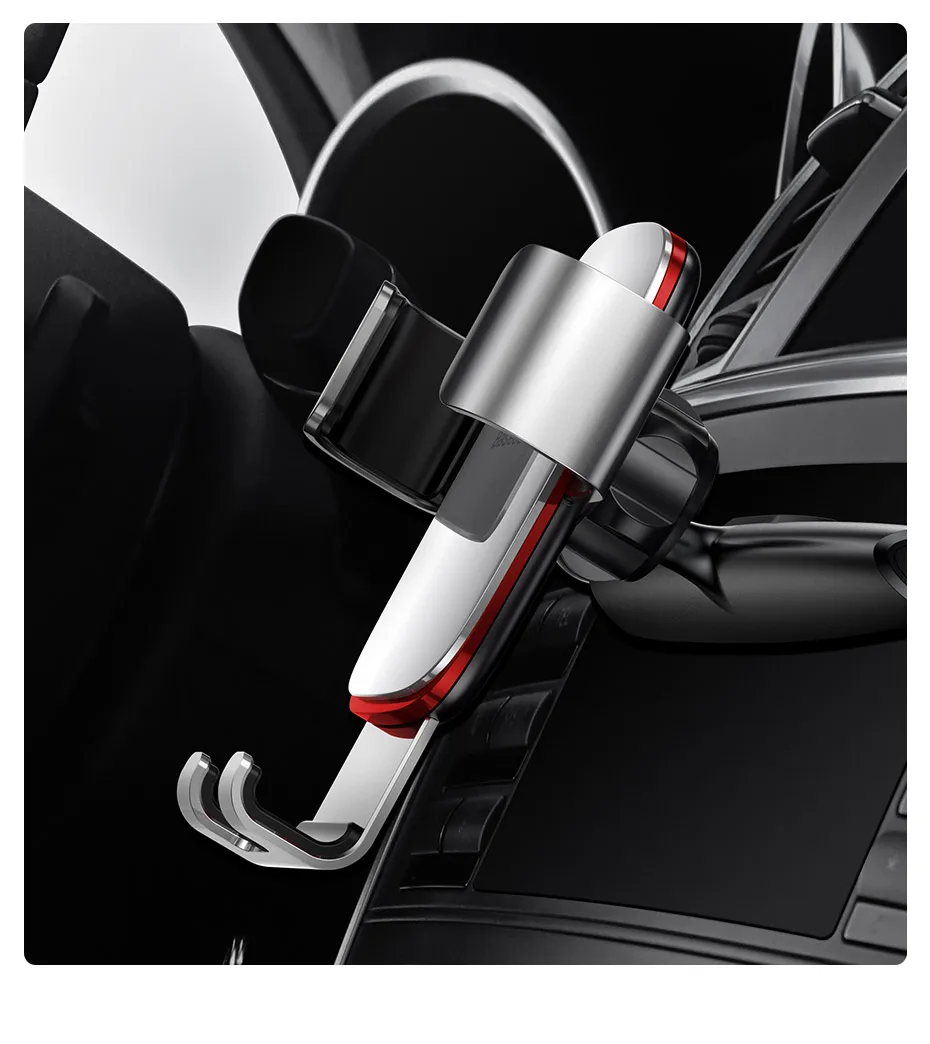 Автомобильный держатель для телефона Baseus Gravity, Автомобильный кронштейн для смартфона, CD слот, держатель для мобильного телефона, Автомобильная Подставка для зарядки