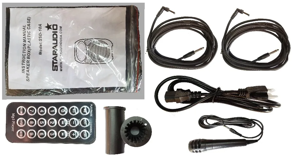 speaker instruction manual cable