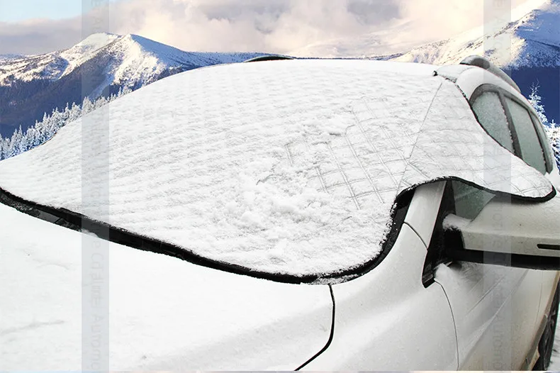 Car Sunshade Covers Front Window Sunshade Anti Snow Car Cover Sun Reflective Shade Windshield For SUV And Ordinary Car Y1