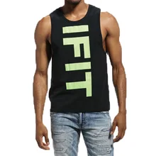 Мужская Летняя одежда из чистого хлопка, простая майка без рукавов для занятий фитнесом, однотонная жилетка, жилет для бега, Спортивная рубашка без рукавов для занятий фитнесом