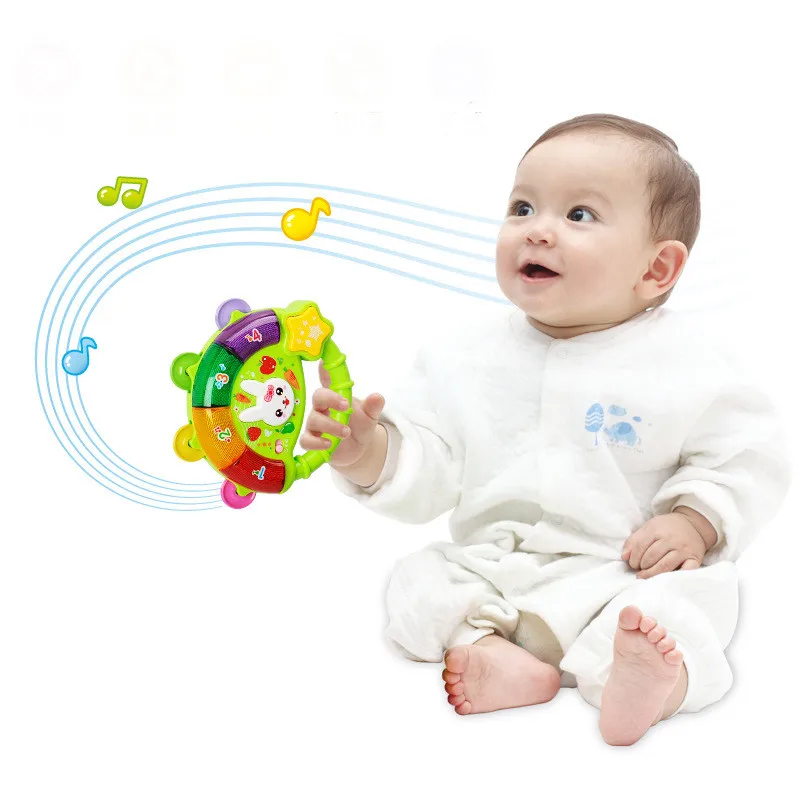 17*16cm Electric Educational Baby rattles Toy with Music Classica