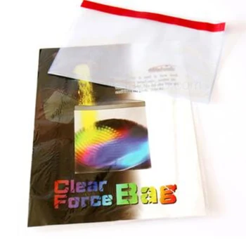 

Free shipping 2pcs amazing bag clear force bag magic tricks magic props