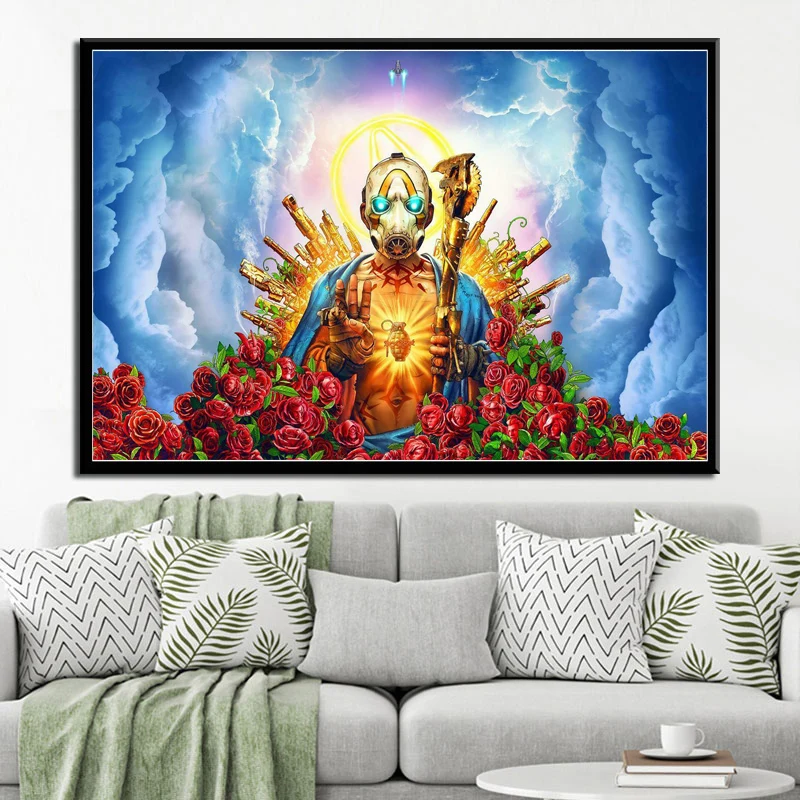 

Hot Canvas Art Painting New Borderland 3 Poster VIdeo Game Gift Anime Poster And Prints Wall Pictures For Living Room Home Decor