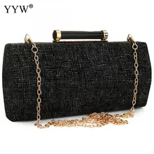 Черные роскошные сумки для женщин дизайнер цинковый сплав кошельки и клатч для диктотеки женский горный хрусталь Crossbody сумка Малый Мужская тотализаторов