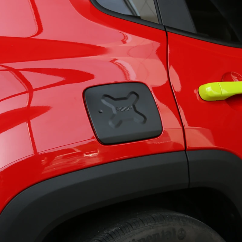 1 шт. Авто Запчасти черный Бензобак Кепки Накладка для Jeep Renegade