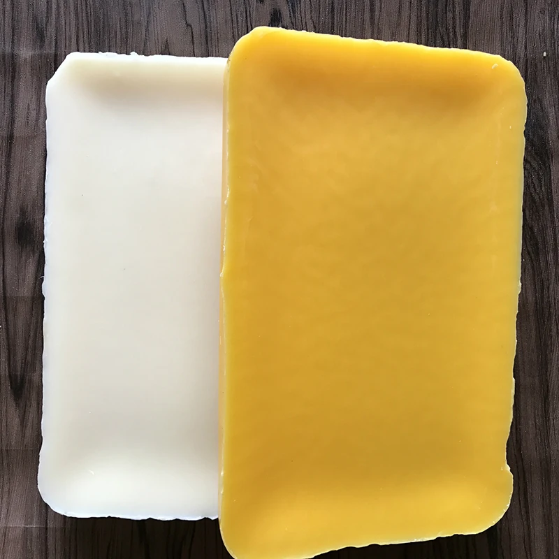 

Y&W&F 30/50g 100% Biological ORGANIC Natural Filtered Organic Pure Yellow/white Beewax Candle Beeswax Block Soap 2x2x1cm TSLM2
