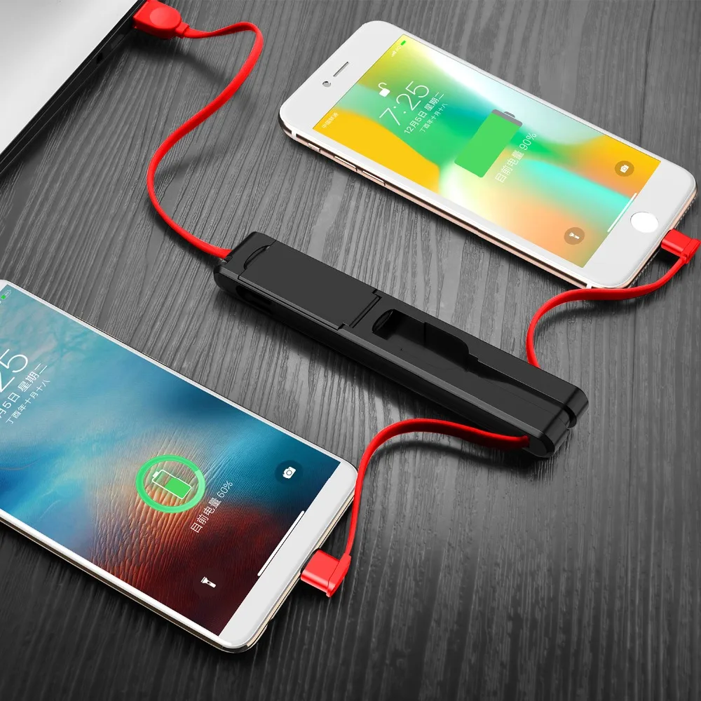 Oatsbasf original 3 in 1 Micro USB cable Type C cable 8 Pin for iPhone X 8 7 6 Hidden USB Data Line for Xiaomi MI A1 6 8 Huawei Oatsbasf original 3 in 1 Micro USB cable Type C cable 8 Pin for iPhone X 8 7 6 Hidden USB Data Line for Xiaomi MI A1 6 8 Huawei