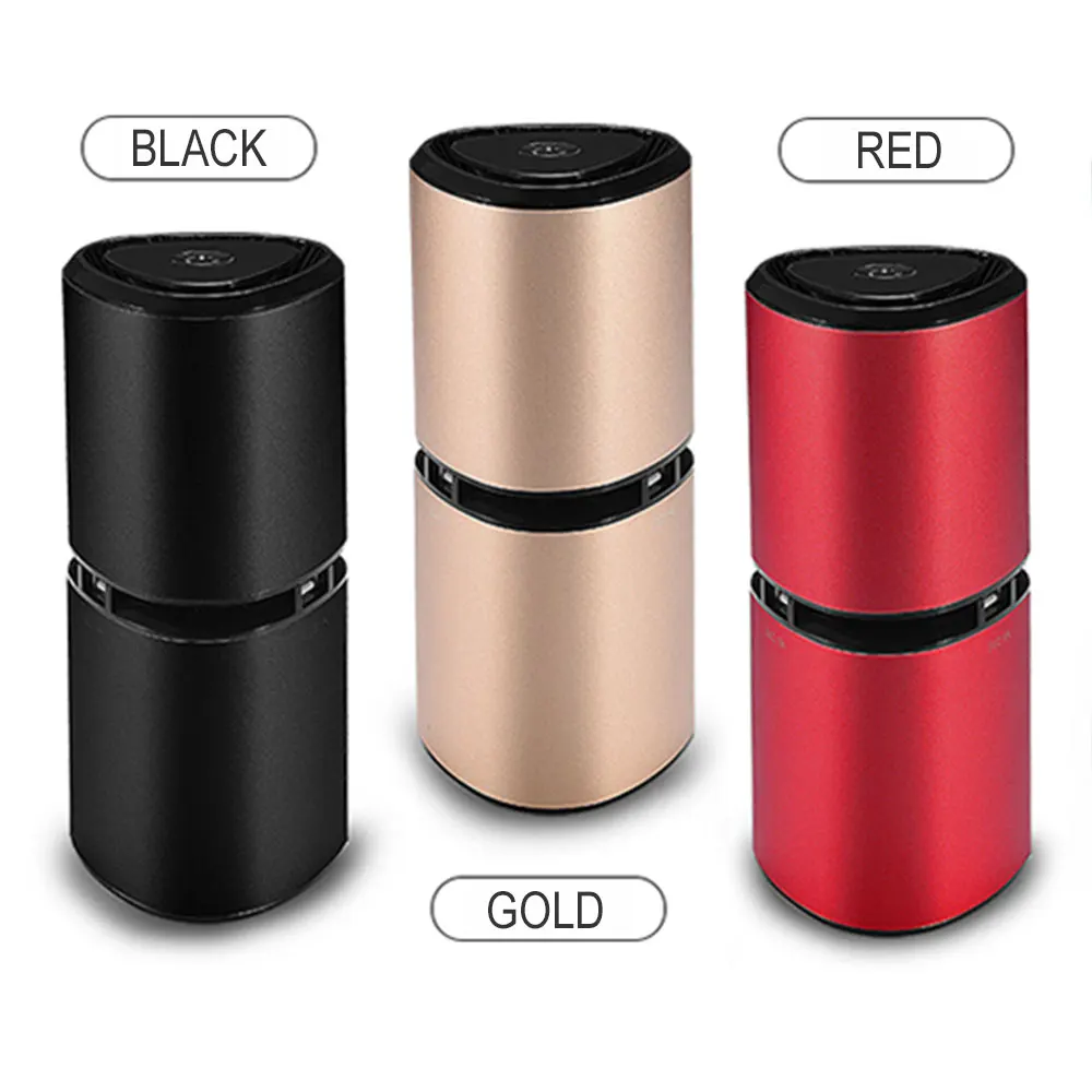 

Ionic Cleaner Humidifier Oxygen Bar Aroma Diffuser Universal Remove Odor Smoke Auto Air Purifier Portable Home Dorpshipping