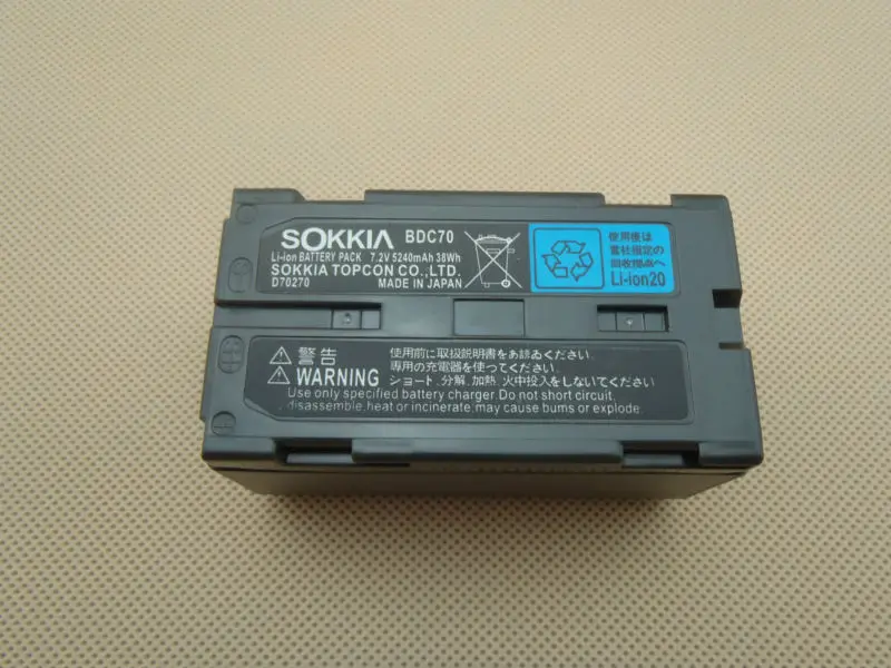 Аккумулятор Sokkia Style BDC70 для Topcon ES CX FX|total station|sokkia batterytopcon battery |