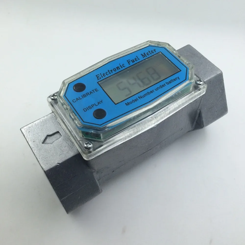 G1.5 Turbine Digital Diesel Fuel Flow Meter Electronic Flow Measurement
