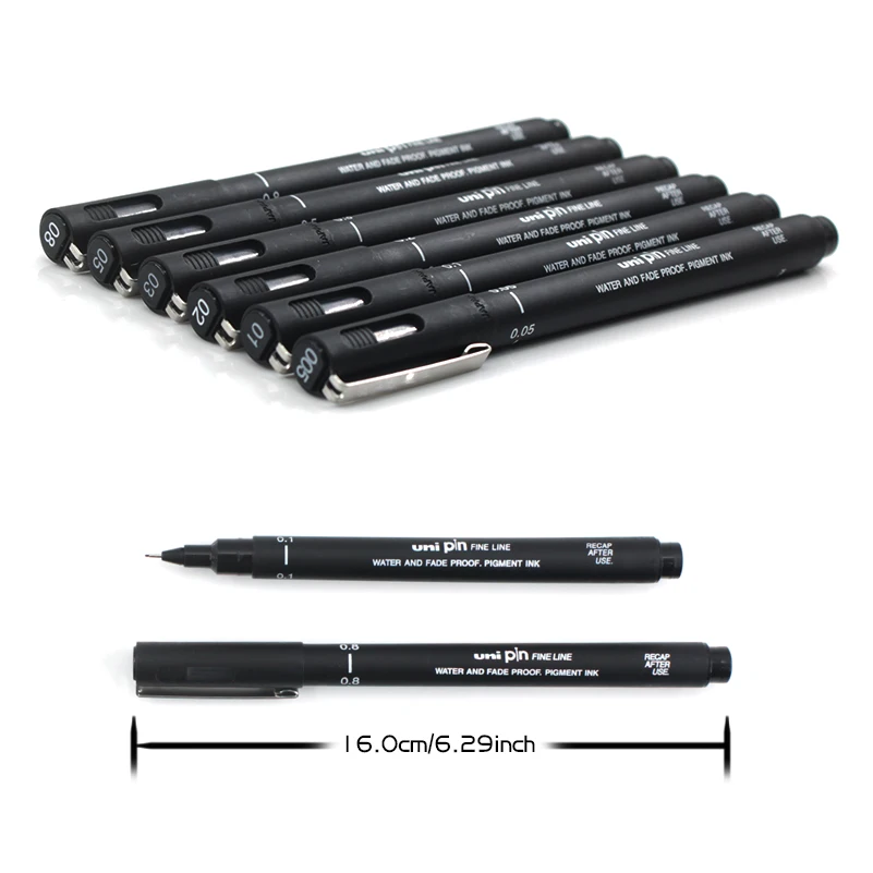 6 шт. новейшая ручка для рисования, ультра тонкая линия, хорошая химическая стойкость, гелевые ручки, художественные маркеры, эскизные ручки для рисования