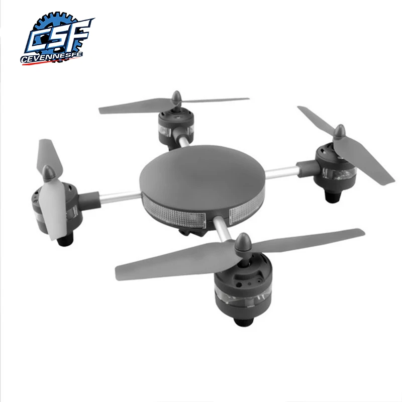 

New blue elf drone professional four-axis aircraft aerial photography fixed height remote control helicopter boy toy