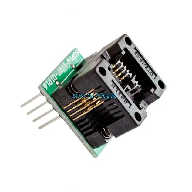 2PCS SOIC8 SOP8 to DIP8 EZ Programmer Adapter Socket Converter Module 150mil M