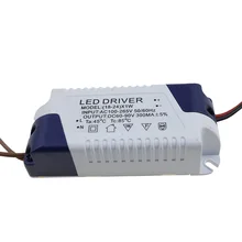 LED External Driver 300mA (18-24)x1W DC 60V ~ 90V Led Driver 18W 20W 21W 22W 23W 24W Power Supply AC 110V 220V for LED lights