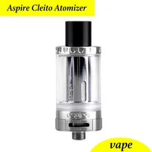 Original Aspire Cleito Atomizer Clearomizer Tank electronic cigarette 0.2ohm 0.4ohm Sub Ohm 3.5ml