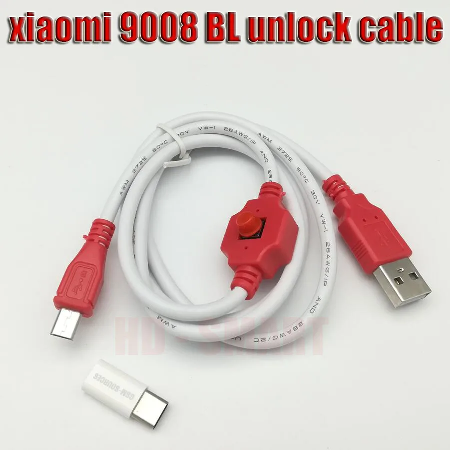 Бесплатная адаптер + глубокий флэш-кабель для Xiaomi Redmi телефон открытый порт 9008 поддерживает все BL замки edl кабель + трек NO