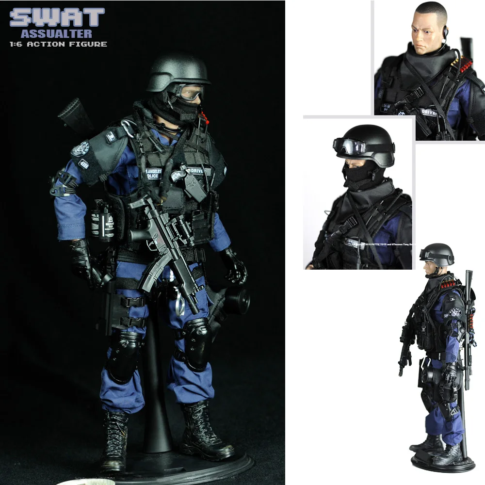 12 &quot1/6 весы военные игрушки Солдат модель полиции экшн фигуры SWAT