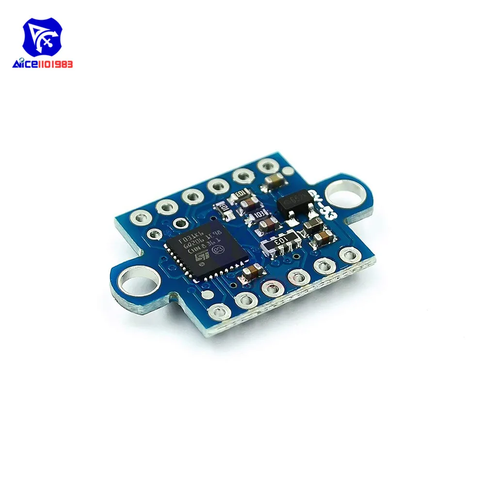 GY-53 VL53L1X и STM32 TOF время полета чипы расстояние полета датчик измерения ШИМ выход DC 3-5 В