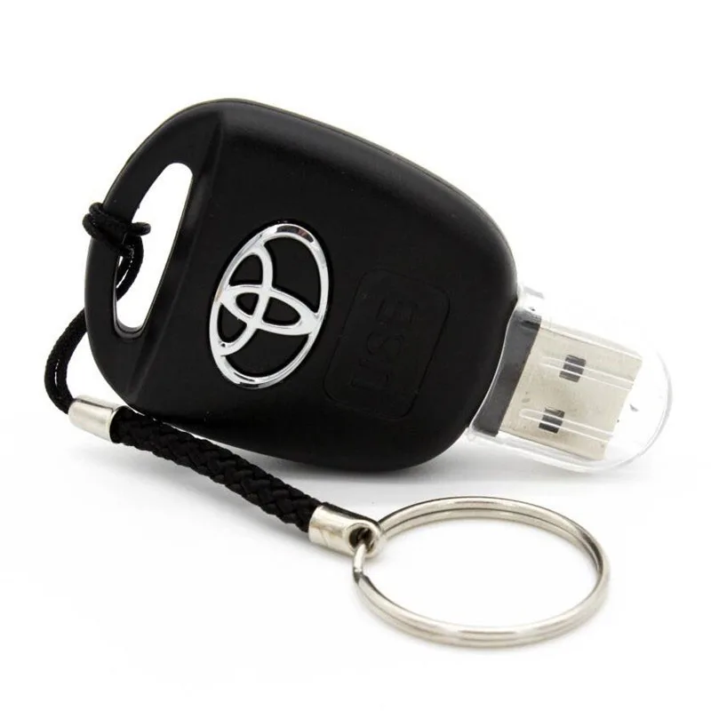 JASTER creative fashion gift Toyota usb pen drive memory stick usb 2.0 32gb / 16gb / 8gb / 4gb free shipping memory U disk