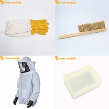 Комбинированные перчатки для пчеловодства+ одежда для пчеловодства+ подметание пчелы+ коробка для меда упаковка почтой оборудование для пчеловодства