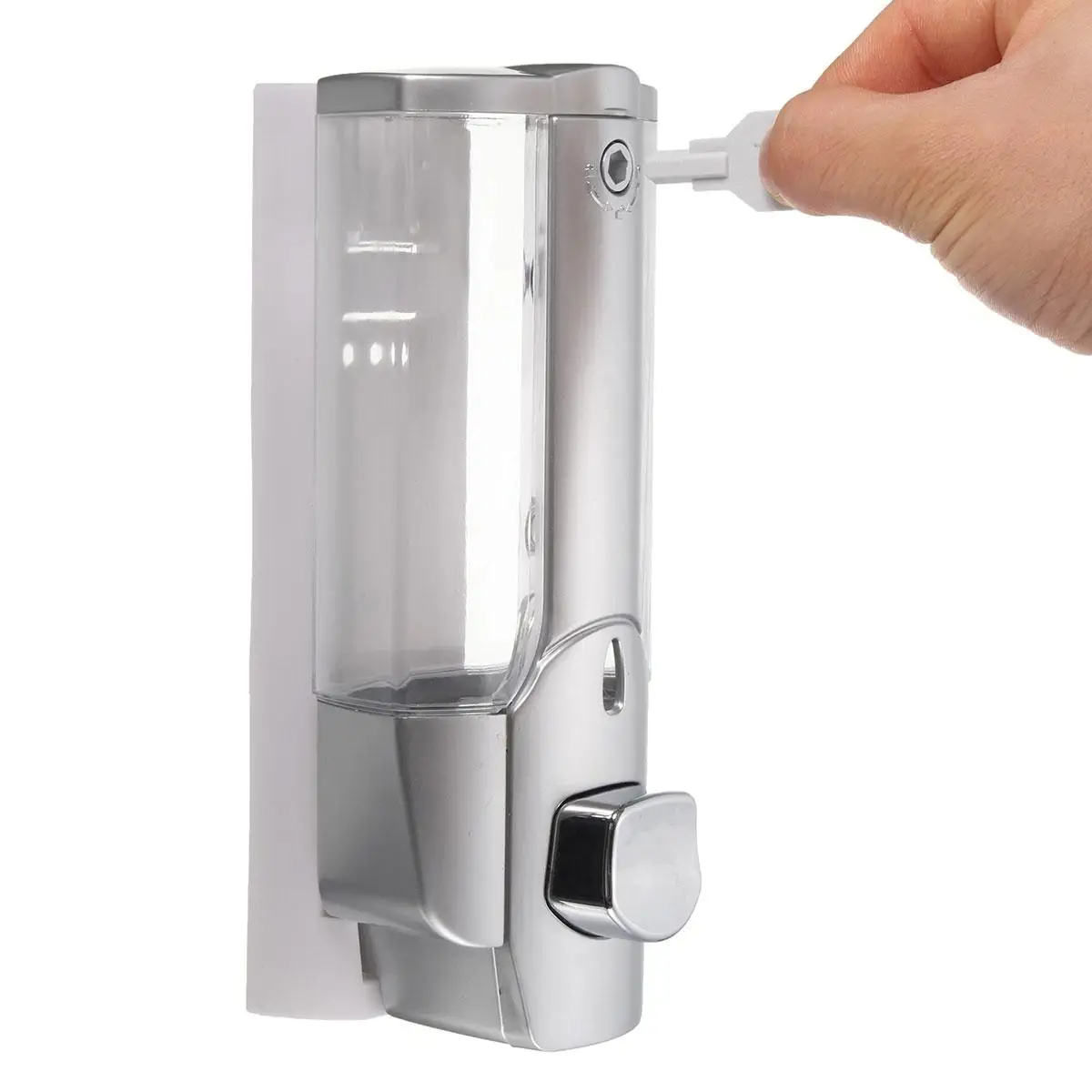 

Bathroom 350ML Wall Mounted Soap Sanitizer Shower Gel Shampoo Pump Dispenser