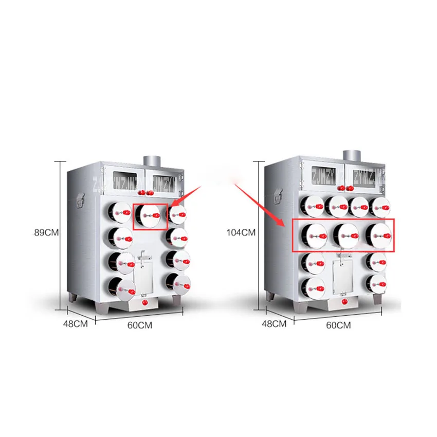 Жареные устройство для сладкого картофеля коммерческий сладкий картофель машина для выпечки автомат для приготовления сладкого картофеля жаровня печь кукуруза гриль-машина