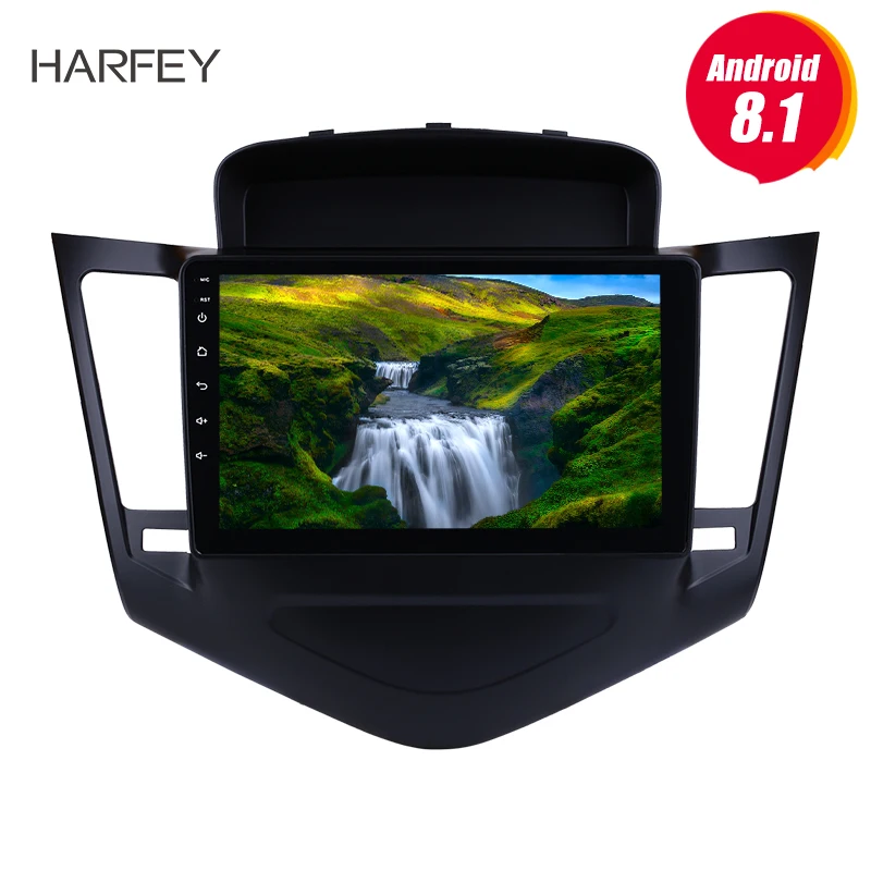 

Harfey for 2013 2014 2015 Chevrolet Cruze 9 inch Android 8.1 car multimedia player Radio with GPS Navigation Bluetooth USB OBD2
