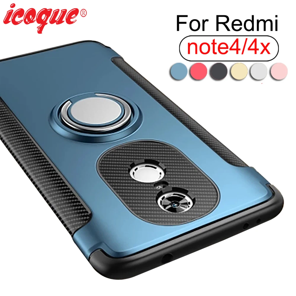 Кольцевой держатель чехол для xiaomi redmi note 4x4 xiami xiomi xaomi note4x xiao mi note4 силиконовый