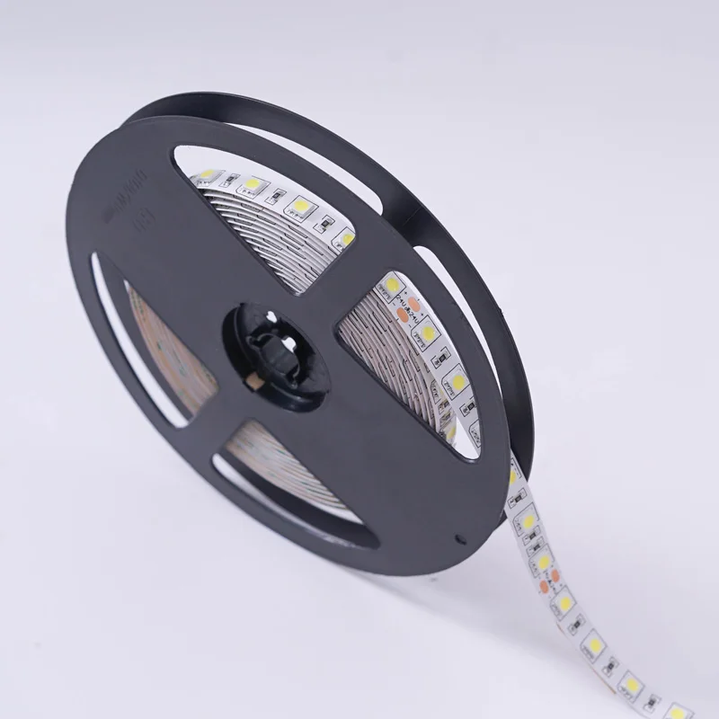 Светодиодные ленты 5050 DC 24V RGB WarmWhite 24 v 5 метр водонепроницаемый гибкие светодиодные полосы 60 светодиодный/M светодиодный лента Luces лампы ТВ ПОДСВЕТКА