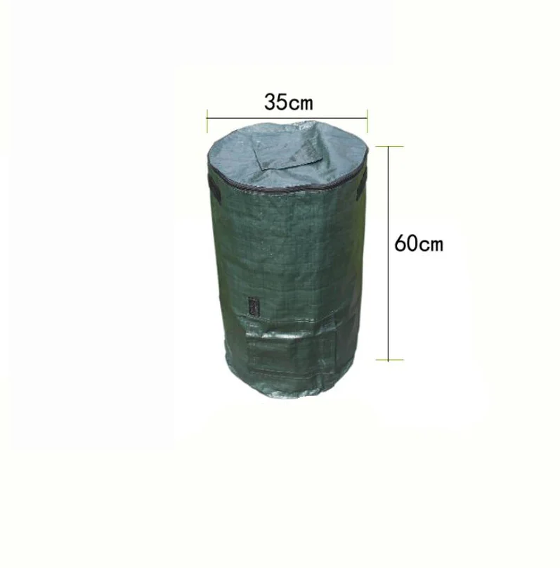 4 шт./лот зеленый 35x60 см/43x80 см пробиотики сумки Кухня компостом дыни листья домашний органический пластиковый мешок для удобрений