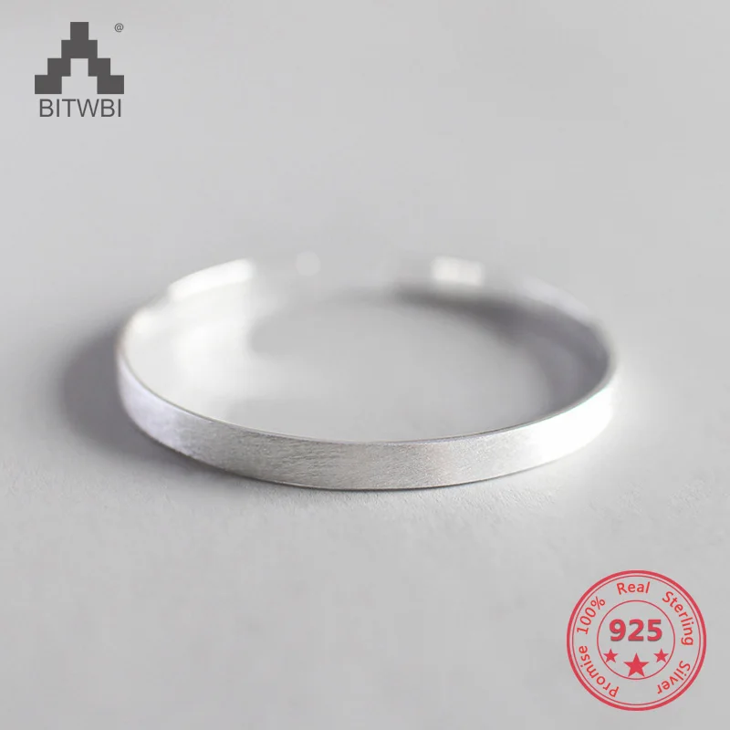 925 пробы серебряные ювелирные изделия 5 мм Ширина простые кисти отделка серебряные Открытые Браслеты для женщин