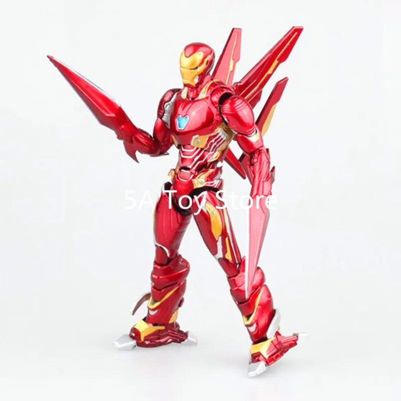 

SHF Avengers Infinity War Ironman MK50 Nano Weapon Set PVC Action Figure Collectible Model Toy Doll