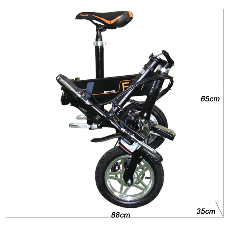 Flash Deal 12inch folding electric bicycle mini Light intelligent ebike instead of walking electric bike Aluminum alloy electric bicycle 5 Flash Deal 12inch folding electric bicycle mini Light intelligent ebike instead of walking electric bike Aluminum alloy electric bicycle 5