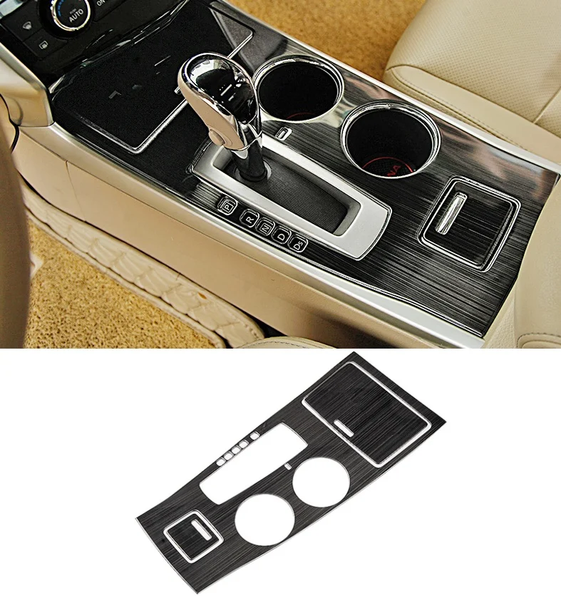 

Fit for Nissan Teana Altima 2013-2018 Black Titanium Gear Shift Frame Cover Trim