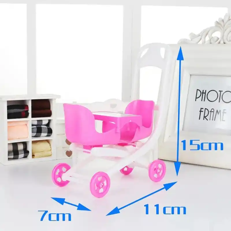 poussette poupee 2 places
